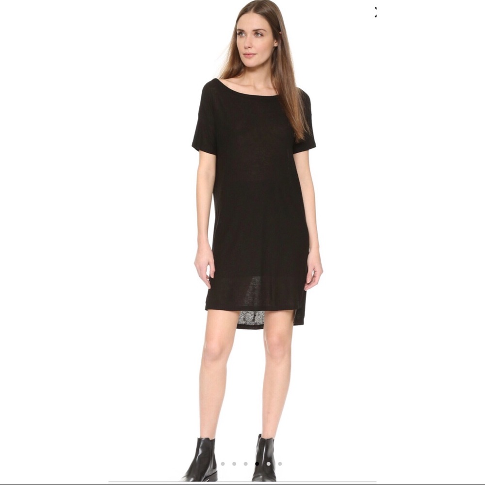 T Alexander Wang Slub Classic Boatneck NWT cream